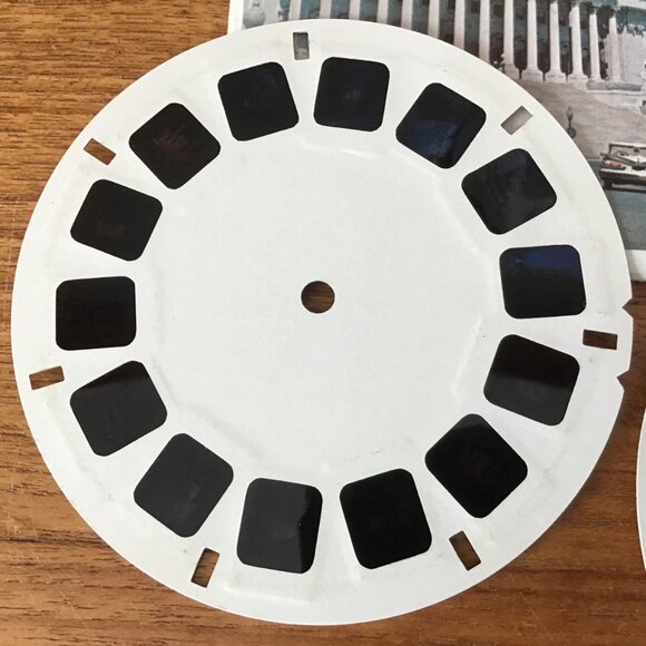 View-Master Reels Washington DC Original Sleeve Booklet Sawyer's A 790 - Picture 5 of 9